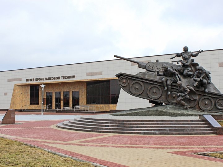Экспозиция Музея бронетанковой техники
