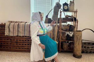 Мастер-класс «Прядись, куделька»