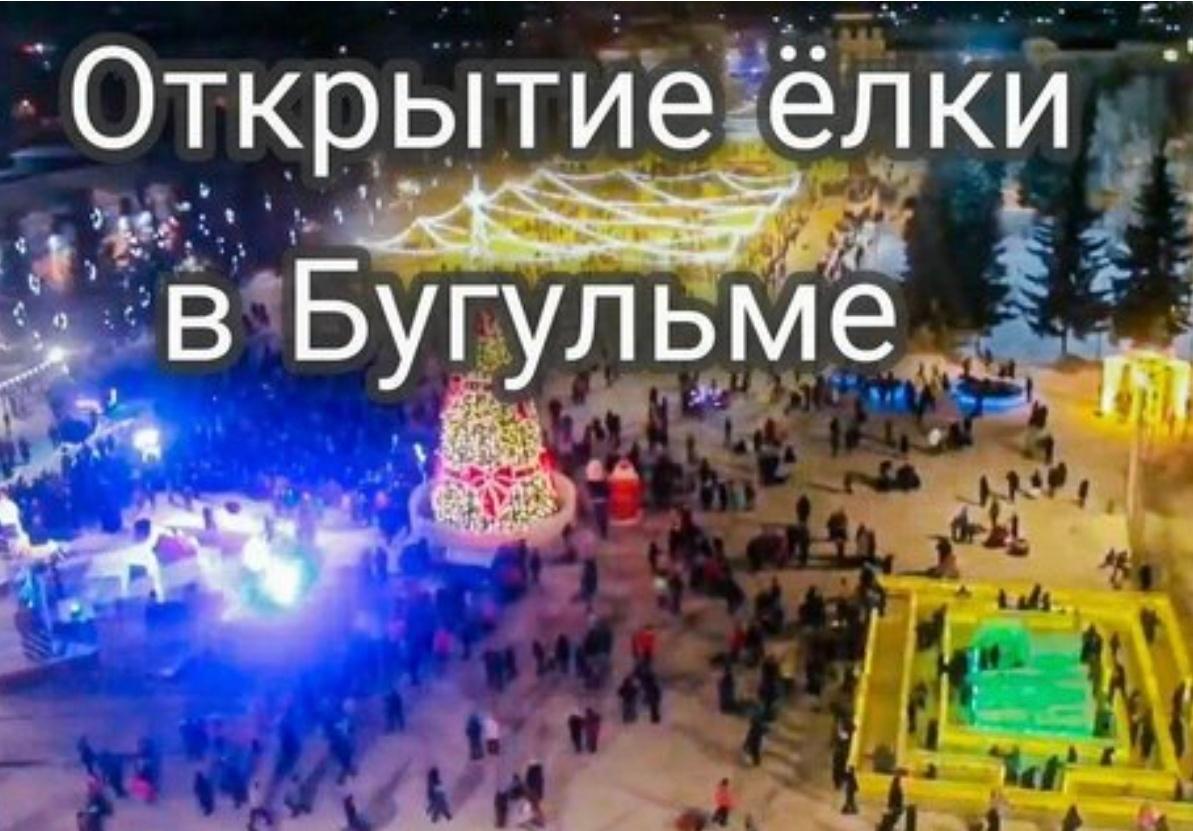 Участие в открытии главной городской елки