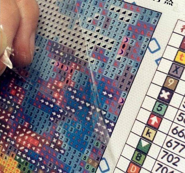 «Собираем алмазную вышивку-мозайку»