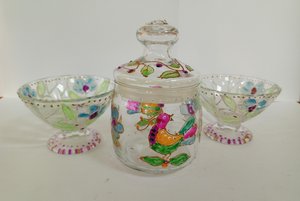 Мастер-класс «Витражная роспись по стеклу»