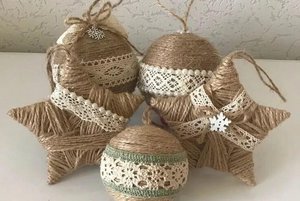 Мастер – класс «Новогодние шары»