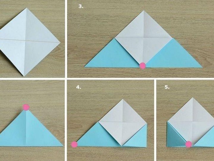 <small>Автор: мбдоу № 96.</small> <small>Источник: Ссылка на источник https://vk.com/@solovushka_96-master-klass-zakladka-origami.</small>