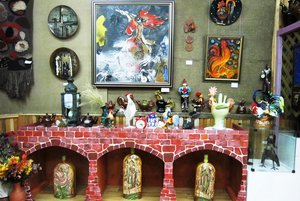 Экспозиция Музея Петуха