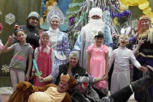 Новогоднее представление «Курочка Ряба»