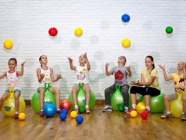 «Круто быть здоровым» фитнес тренировки с детьми
