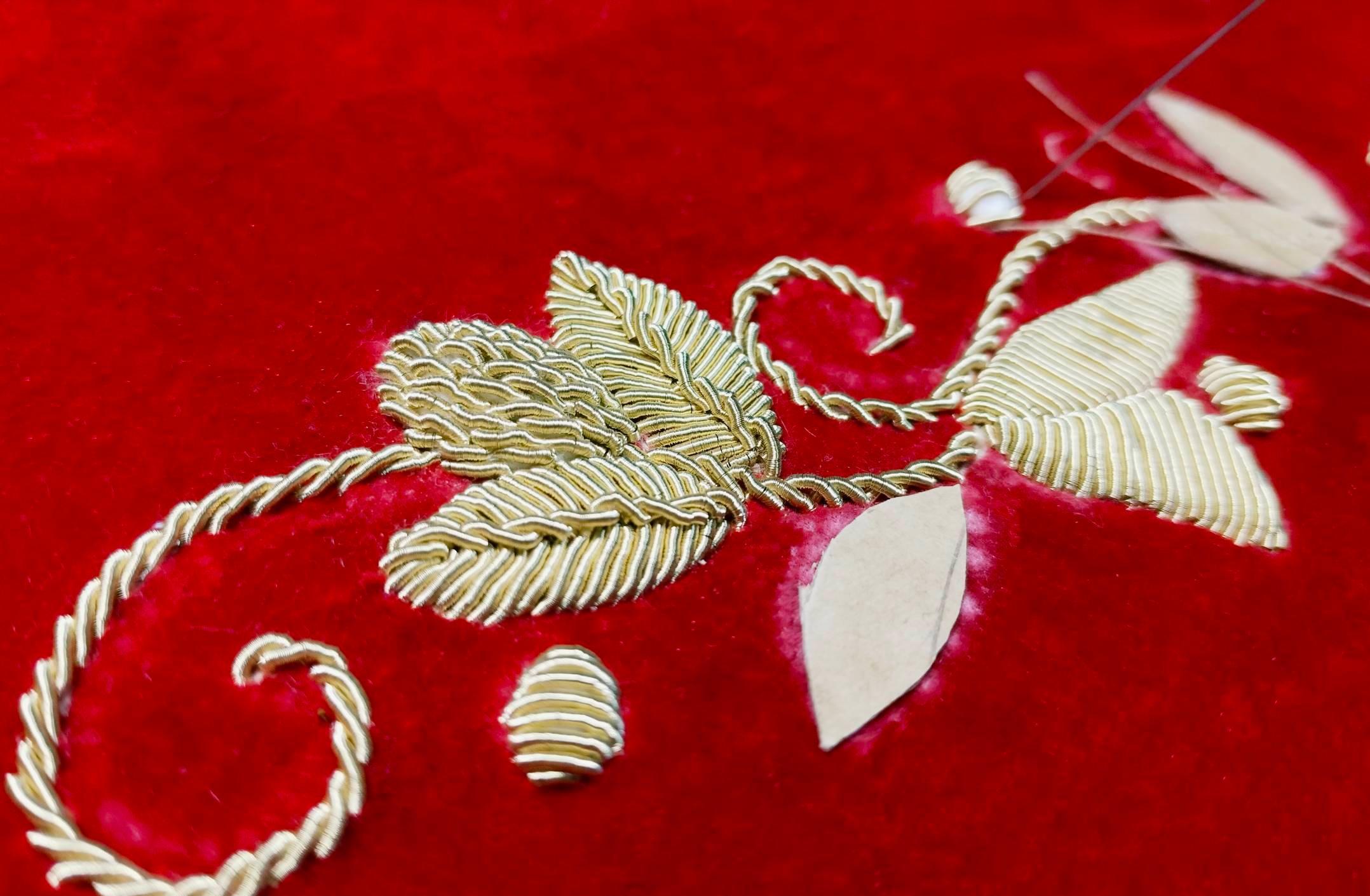 Мастер-класс «Магия золотной вышивки»