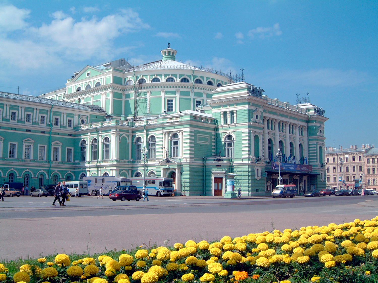 Фото мариинского театра в санкт петербурге снаружи