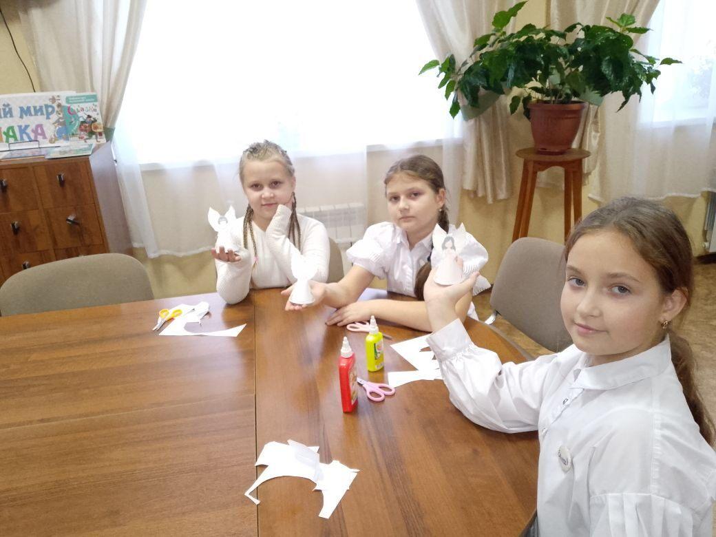 Творческая мастерская «Рождественские ангелочки»