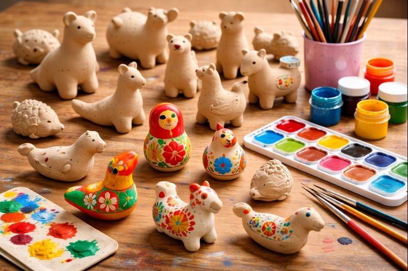 Мастер – класс «Роспись глиняной игрушки»