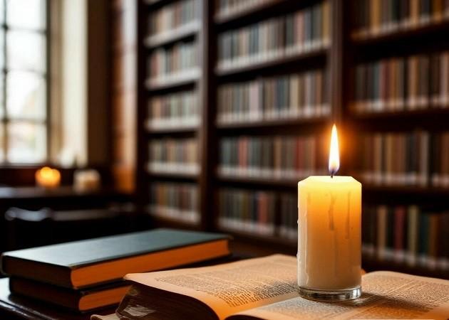 Книжная выставка «Не погаснет памяти свеча!»