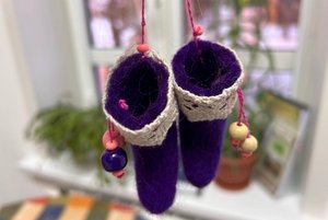 Мастер-класс «Валеночки-шептуны»