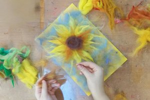 Мастер-класс «Теплые краски»