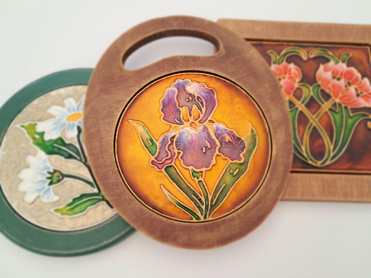 Мастер-класс «Роспись плитки с имитацией витража»