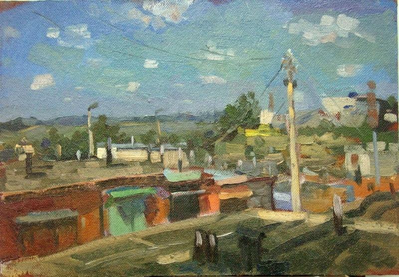 Дмитрий Макаров. Пленэрные этюды.