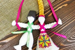 Мастер-класс «Куклы-неразлучники»