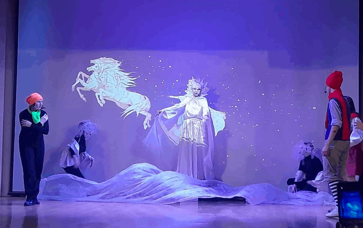 Спектакль «Снежная королева» в рамках фестиваля «Дорогою добра»