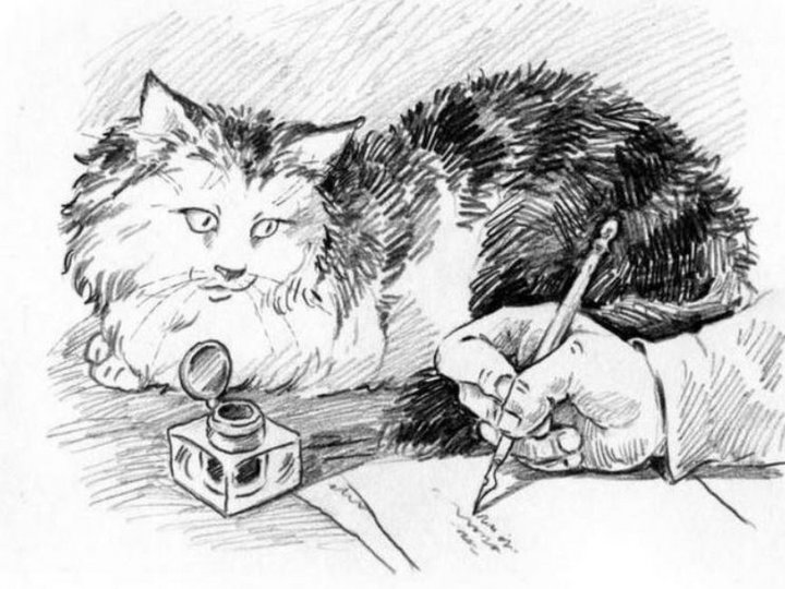 Онлайн-викторина «Кошки – герои литературных произведений»