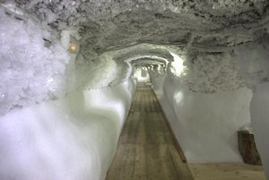 Экспозиция отдела «Подземелье» Музея вечной мерзлоты