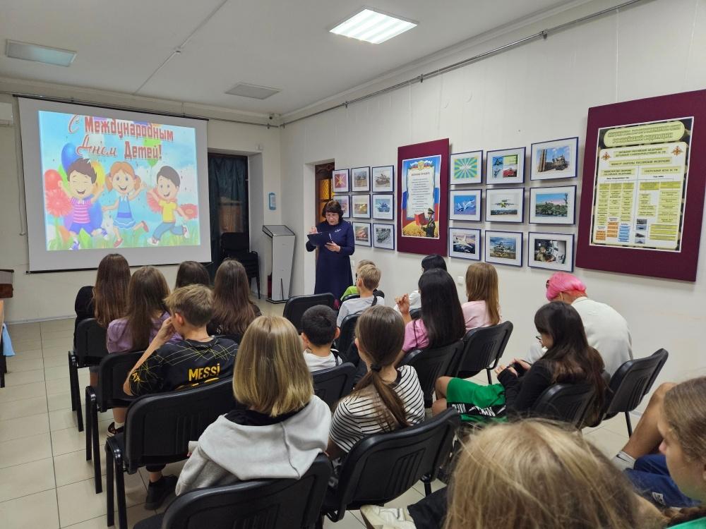 Ко Дню защиты детей — музейный урок в музее Амет-Хана Султана