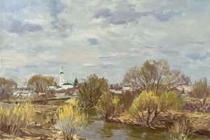 Выставка «Олег Журавлев. Пейзажи Ивановского края»