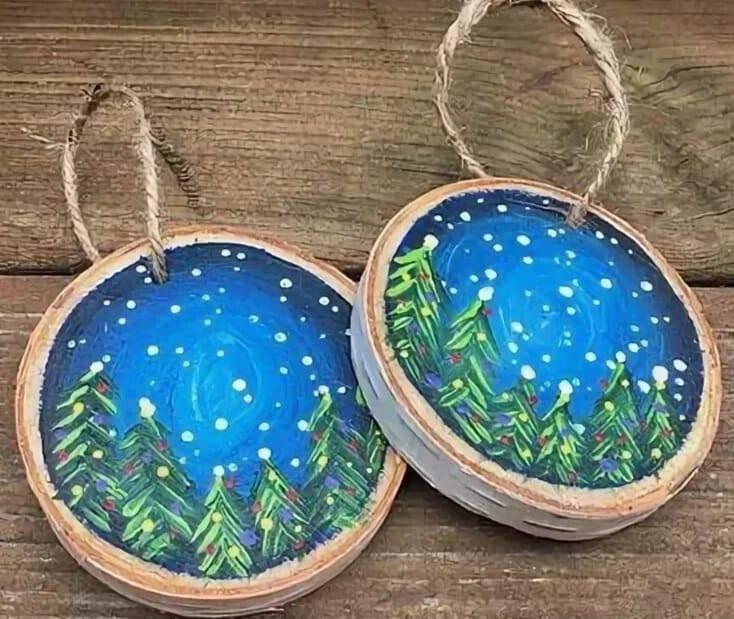 Мастер-класс «Зимняя сказка».