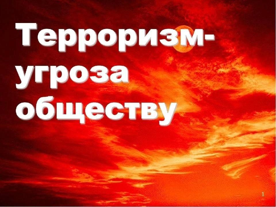 Профилактическая программа «Терроризм –проблема современного общества»