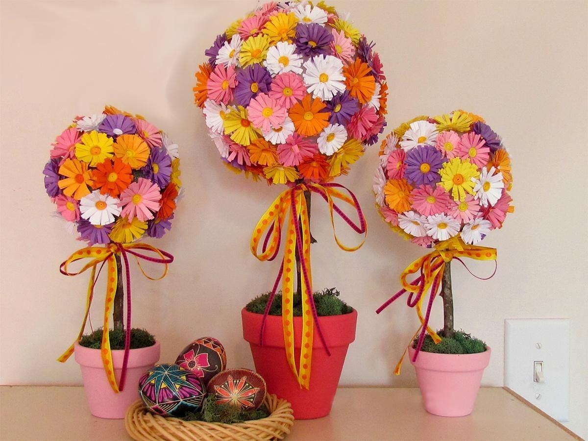 Мастер-класс «Весенний топиарий»