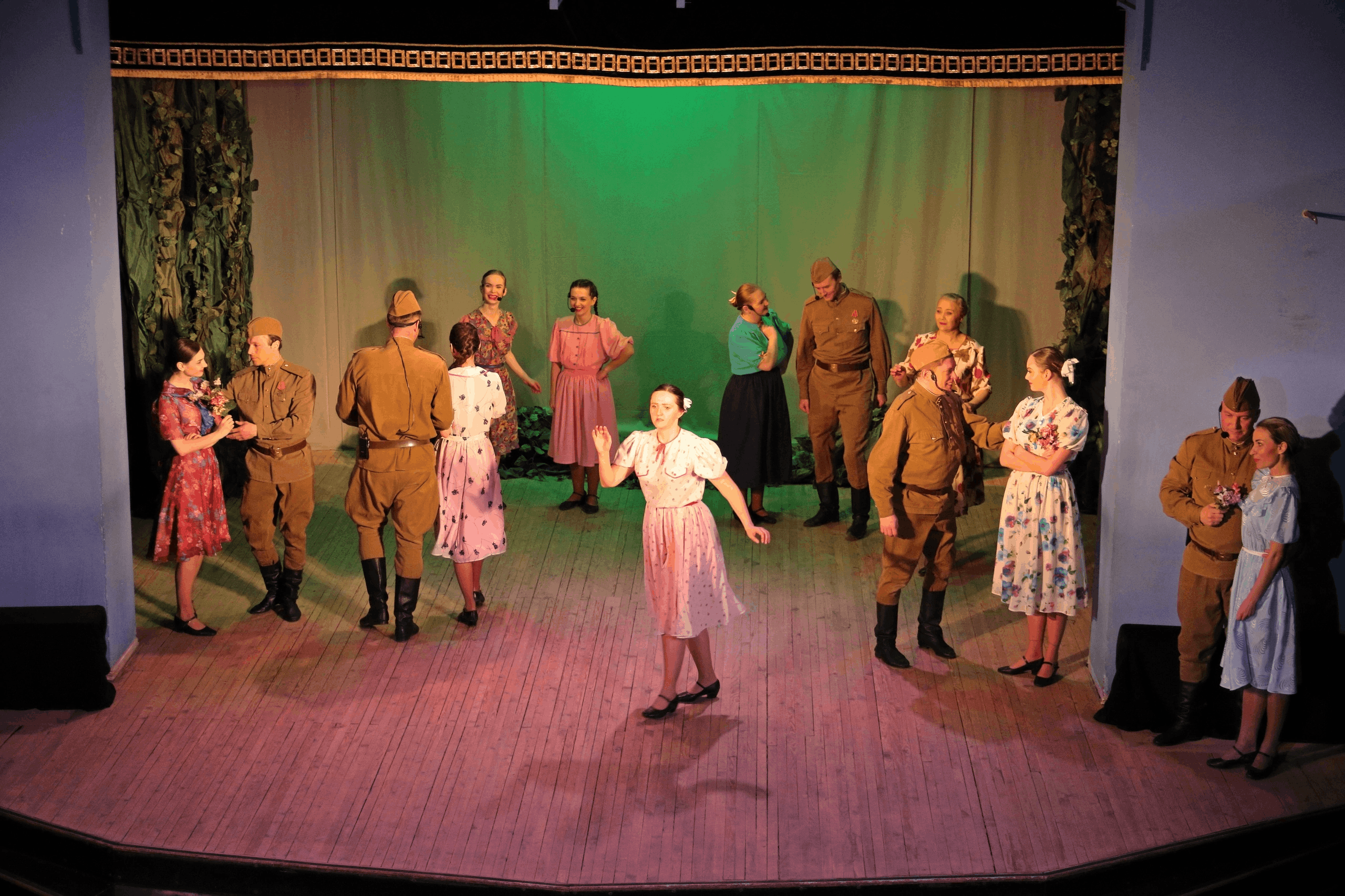 Спектакль «Прощание славянки»