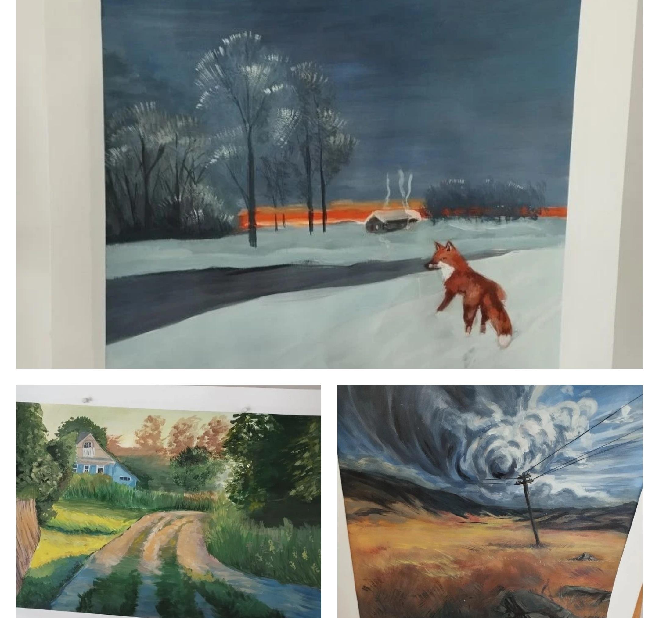 Творческая выставка учащихся 5 класса