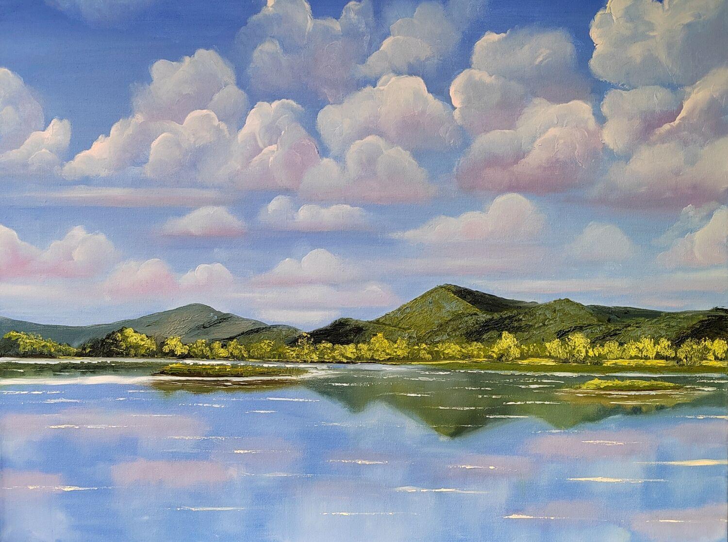 Мастер-класс «Живопись озерных просторов»