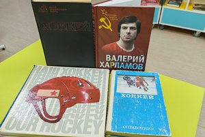 Книжная выставка «Зимний экспресс: от страниц к стадионам»