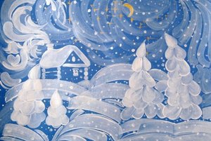 Конкурс рисунков «Зимние узоры»