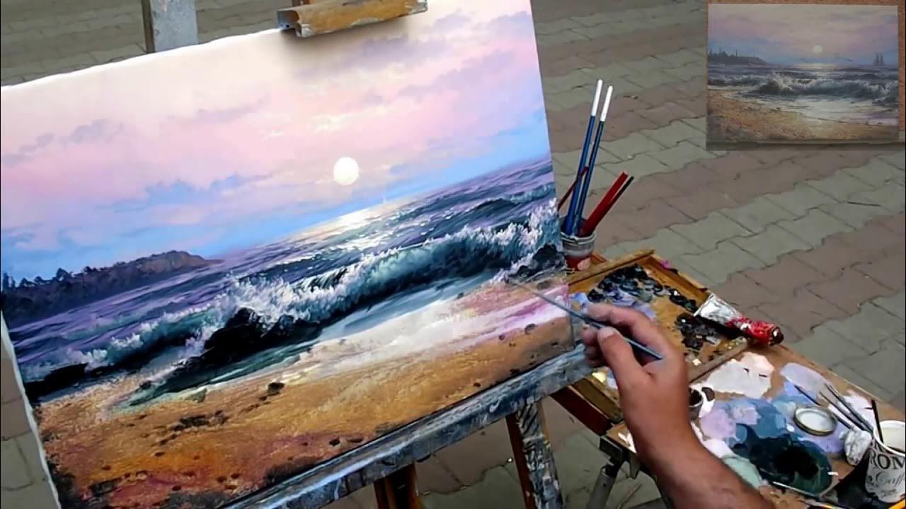 Мастер-класс «Морской пейзаж»