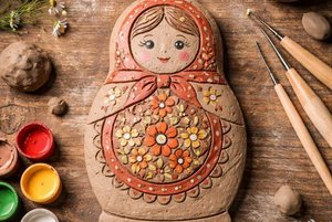 Мастер-класс «Русская матрешка»