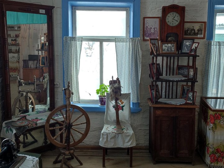 Экспозиция дома-музея «Казачья усадьба»