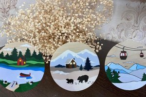 Мастер-класс «Деревянная раскраска»