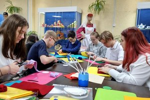 Мастер-класс «Вдохновленные творчеством»