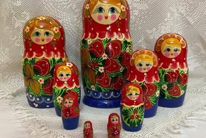 Мастер-класс «Расписная матрешка»