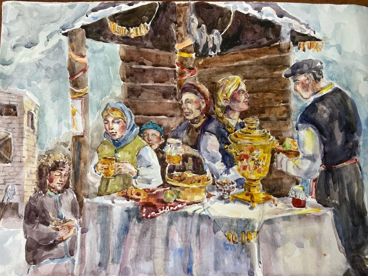 «Семейные традиции» - выставка работ учащихся ДХШ им. В.А.Филиппова