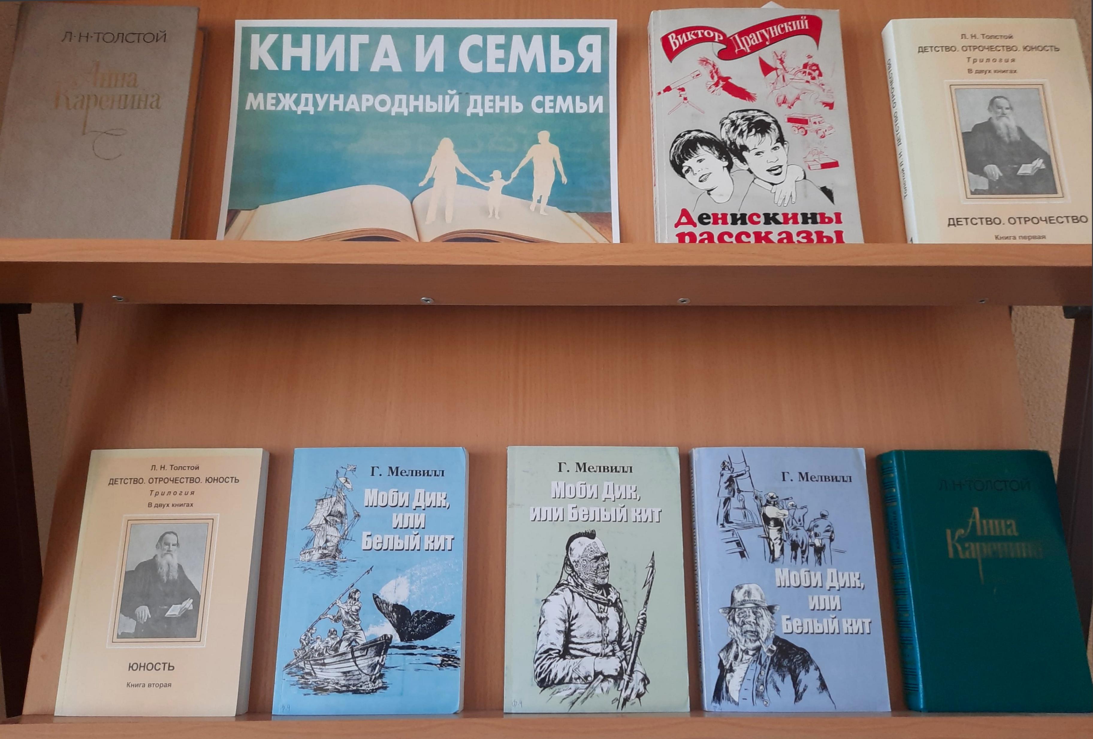 Книжная выставка «Книга и семья»