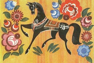 Мастер-класс «Городецкая роспись»