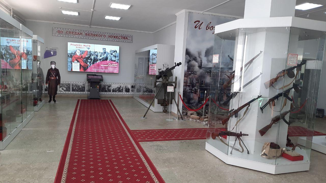 Экспозиция «По следам великого мужества»