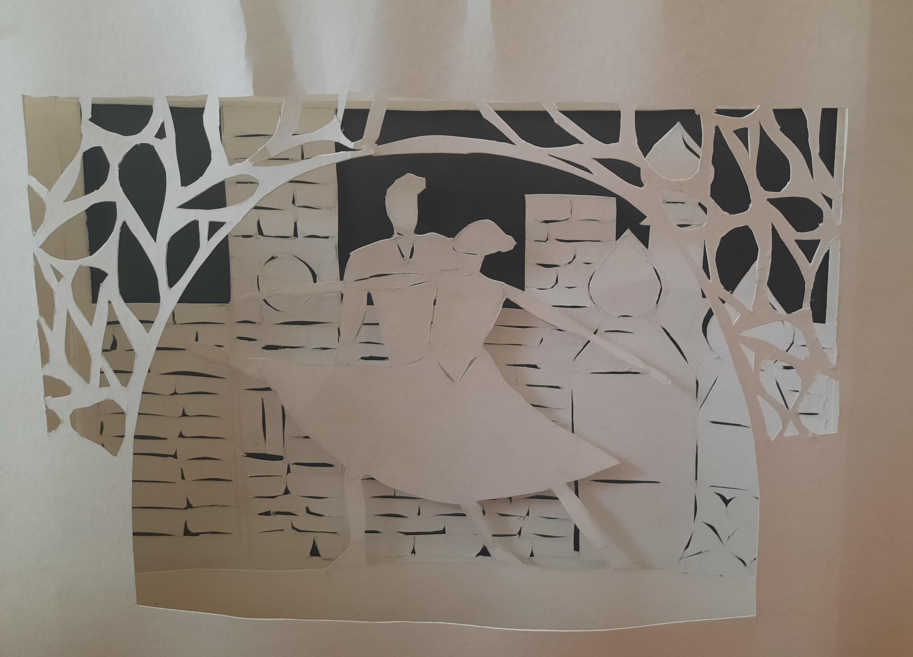 Мастер-класс «Пейзаж в технике tunnel book»