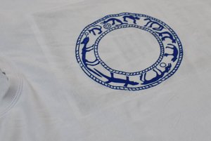 Мастер-класс по верховой набойке на футболке