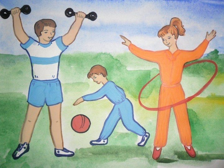 «Дружим со спортом» - книжная выставка к Всемирному дню здоровья
