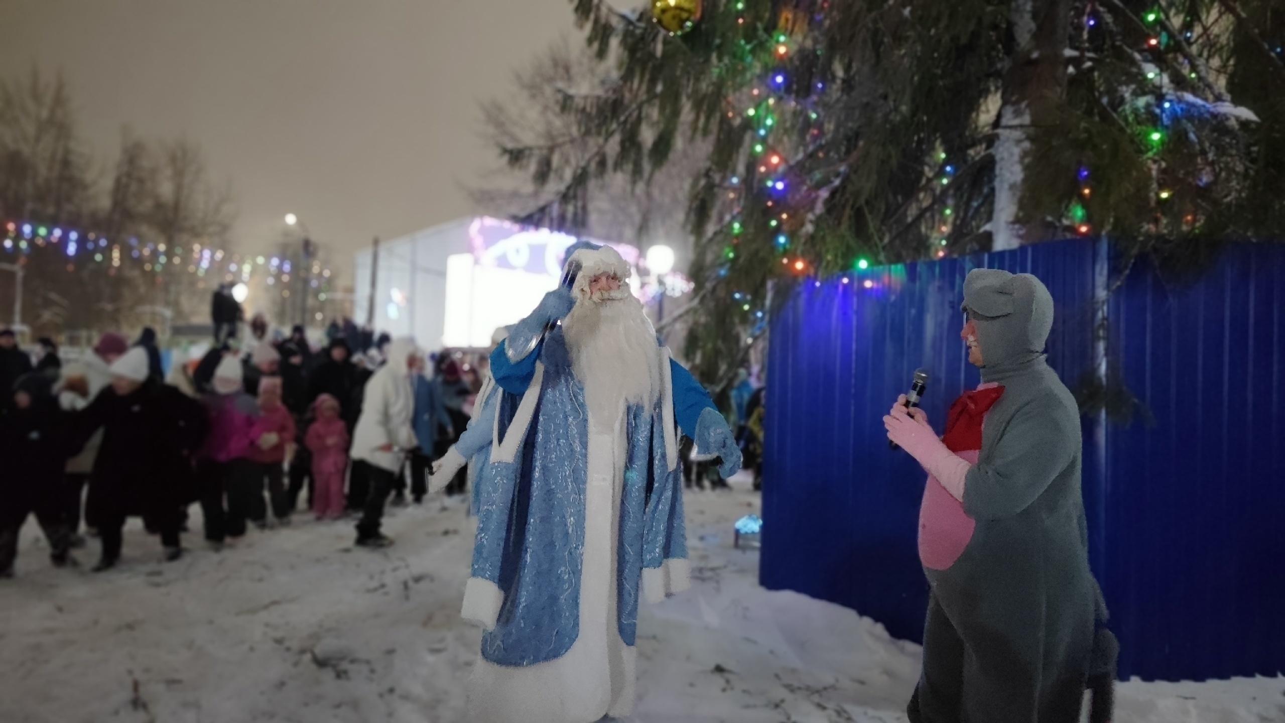 Открытие городской новогодней елки