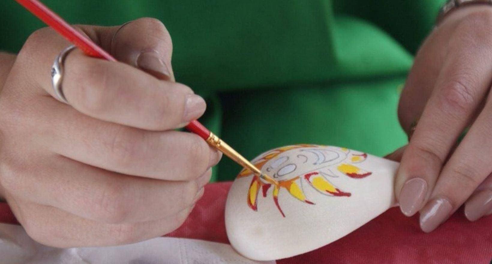 Мастер-класс «Национальные узоры»