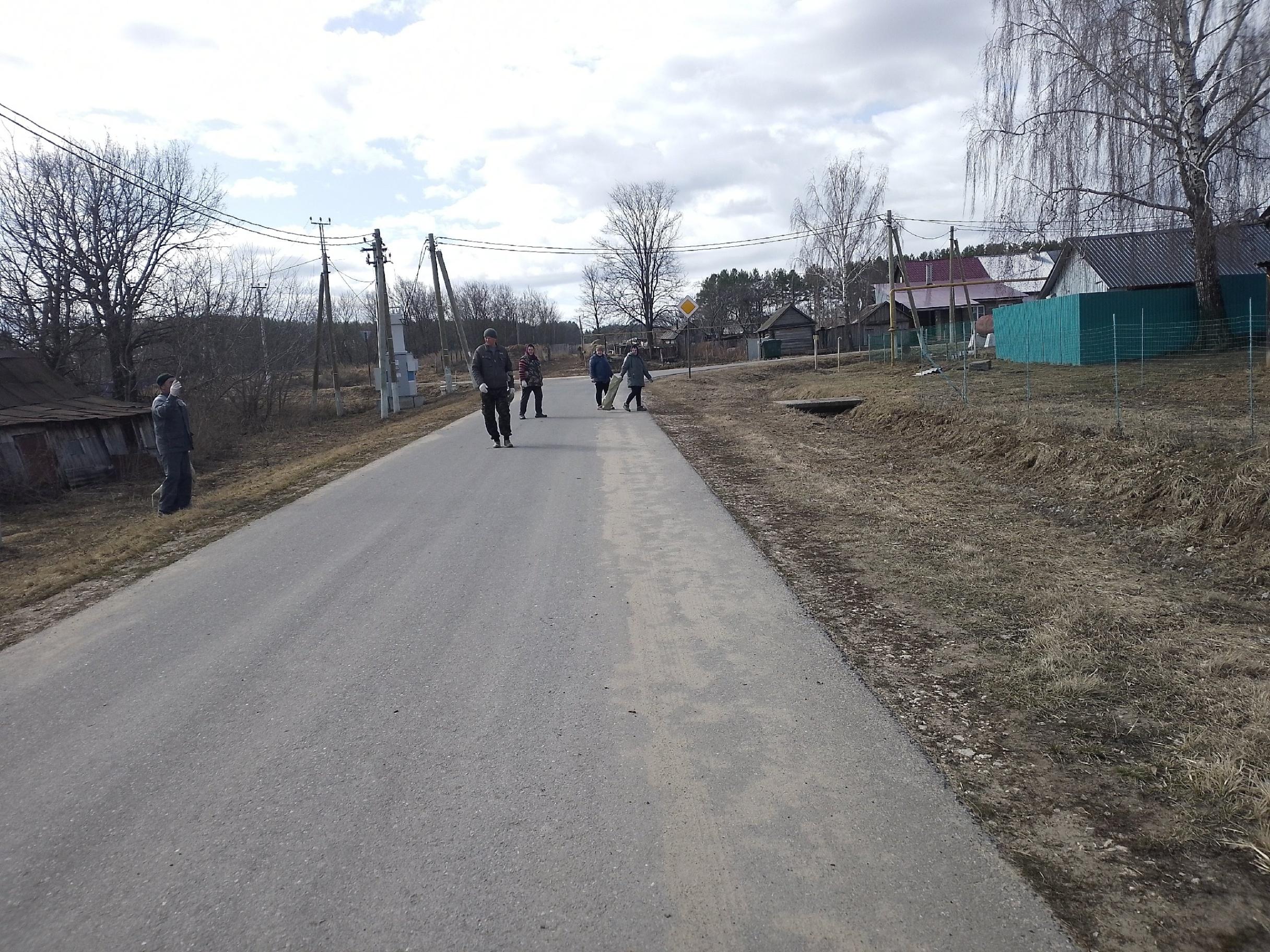 «мы за чистоту улиц»–субботник