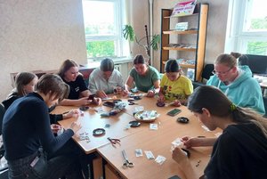 Мастер-класс «Малахитовая шкатулка»